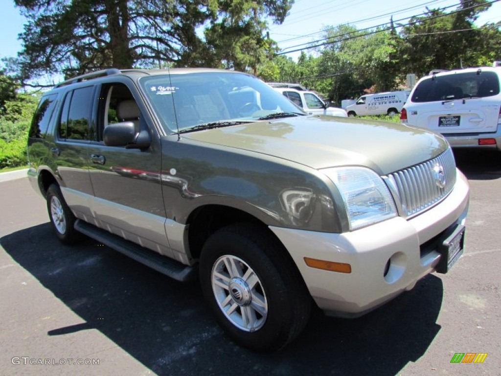 2004 Mountaineer AWD - Estate Green Metallic / Medium Dark Parchment photo #3