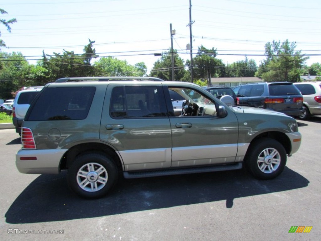 2004 Mountaineer AWD - Estate Green Metallic / Medium Dark Parchment photo #5