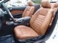 Front Seat of 2010 Mustang V6 Premium Convertible