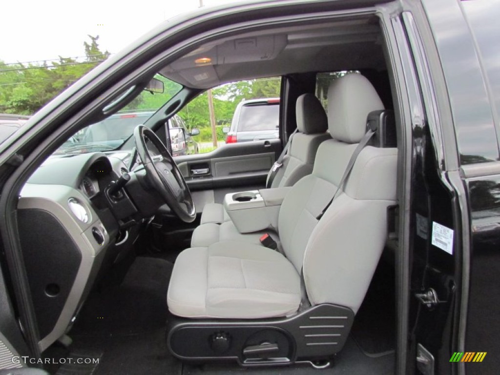 2004 F150 FX4 SuperCab 4x4 - Black / Black/Medium Flint photo #17