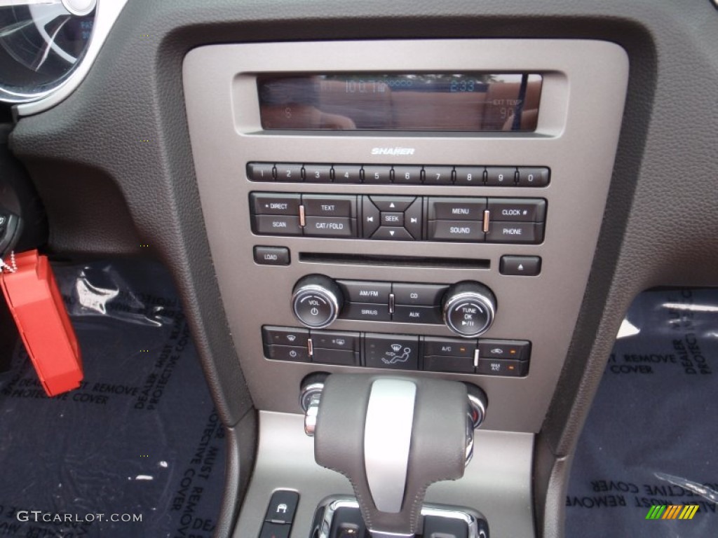 2010 Ford Mustang V6 Premium Convertible Controls Photo #66821645