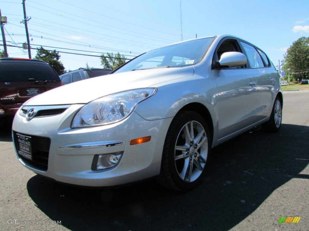 2009 Elantra Touring - Quicksilver / Black photo #1