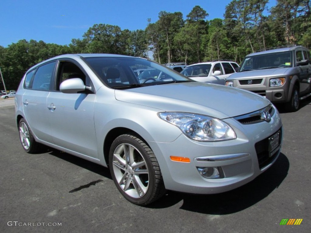 2009 Elantra Touring - Quicksilver / Black photo #3