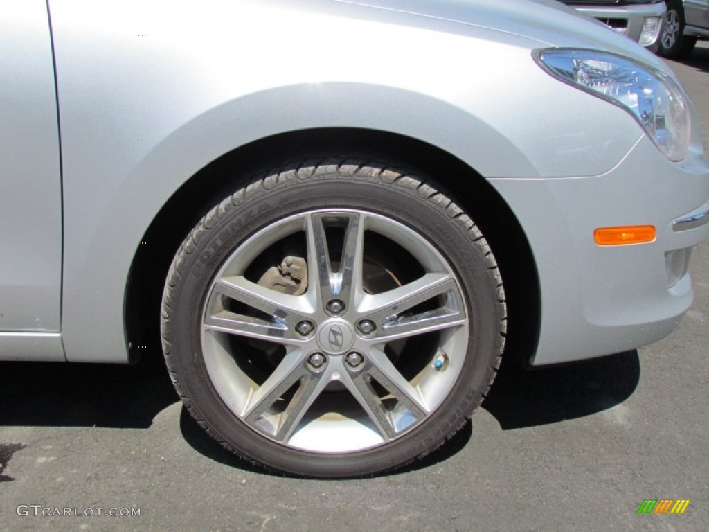 2009 Elantra Touring - Quicksilver / Black photo #4