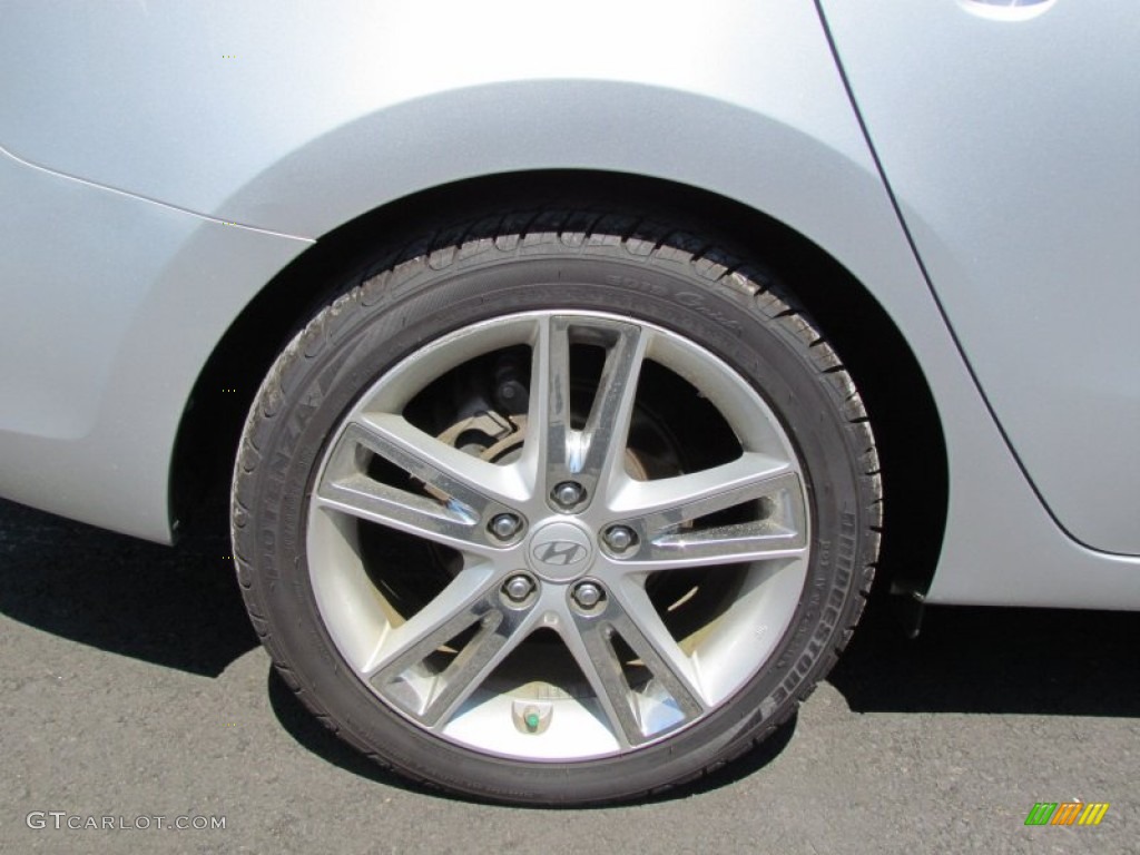 2009 Elantra Touring - Quicksilver / Black photo #5