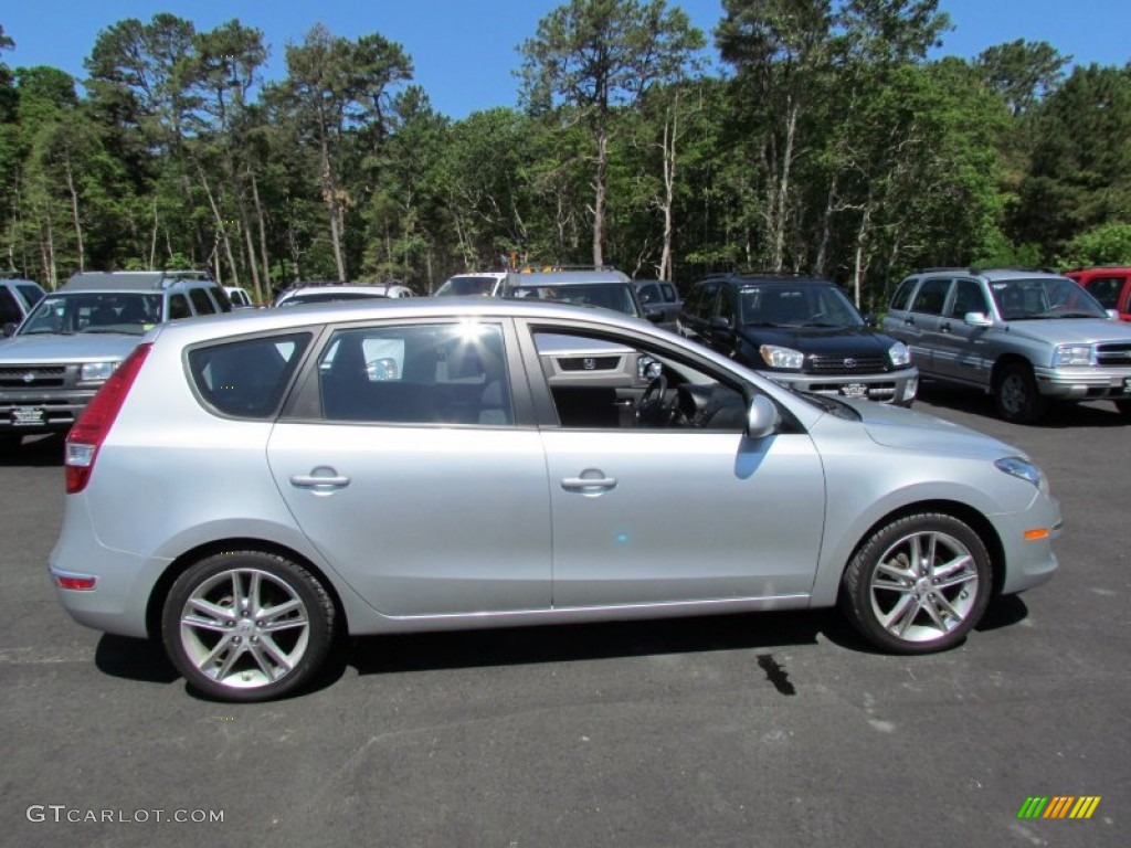 2009 Elantra Touring - Quicksilver / Black photo #6