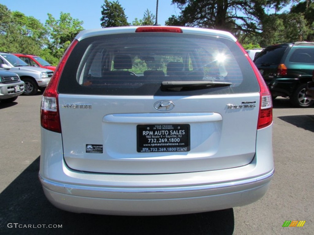 2009 Elantra Touring - Quicksilver / Black photo #8