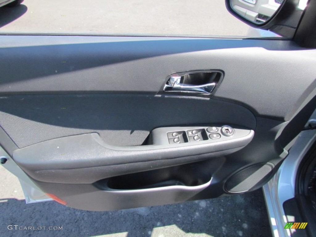 2009 Elantra Touring - Quicksilver / Black photo #14