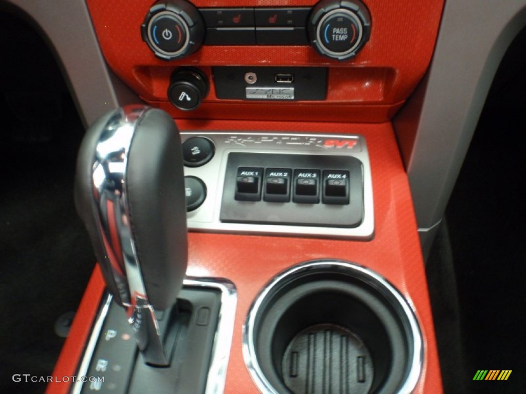 2011 Ford F150 SVT Raptor SuperCrew 4x4 Controls Photo #66821945