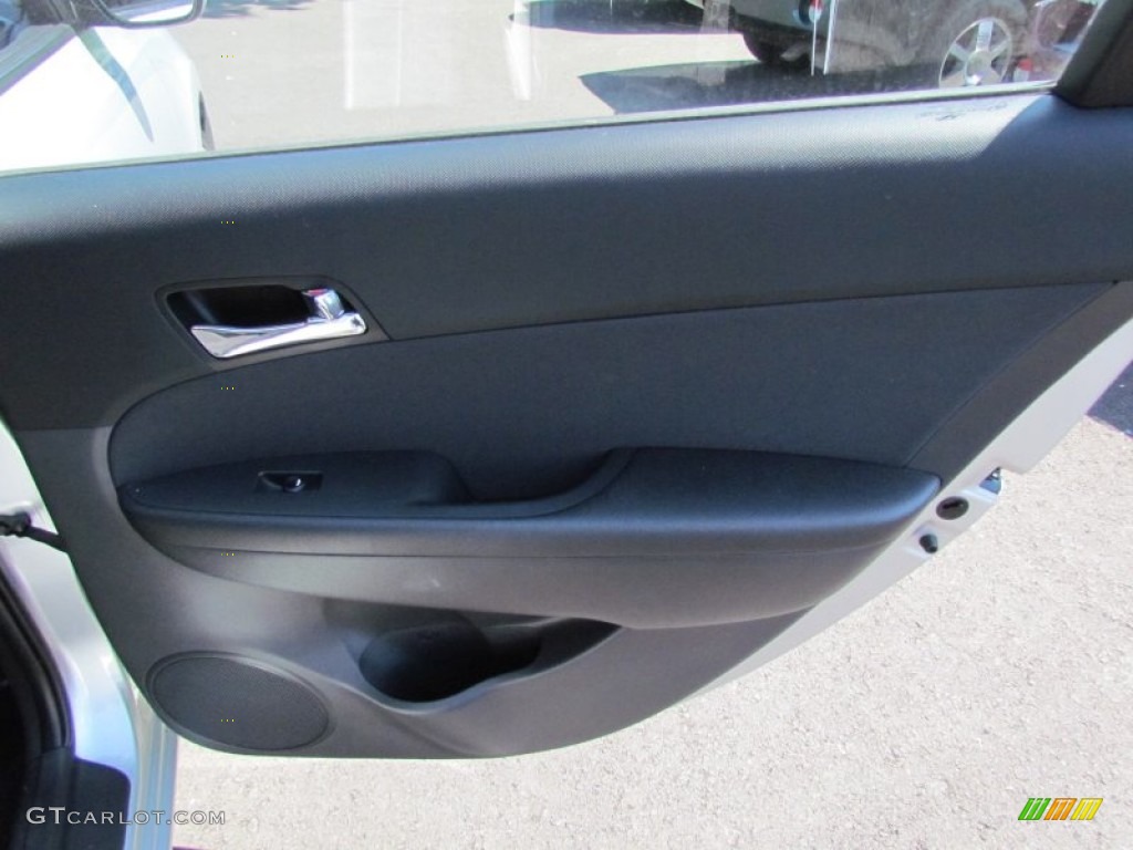 2009 Elantra Touring - Quicksilver / Black photo #28
