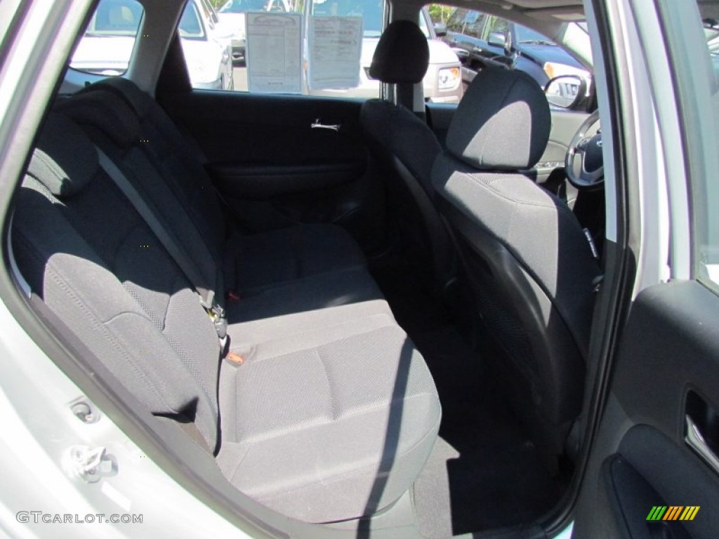 2009 Elantra Touring - Quicksilver / Black photo #29