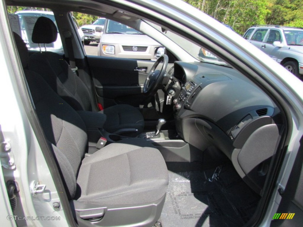 2009 Elantra Touring - Quicksilver / Black photo #32