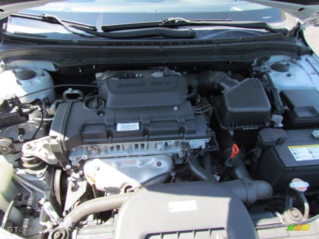 2009 Elantra Touring - Quicksilver / Black photo #33