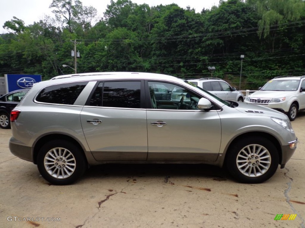 2008 Enclave CXL AWD - Platinum Metallic / Titanium/Dark Titanium photo #4