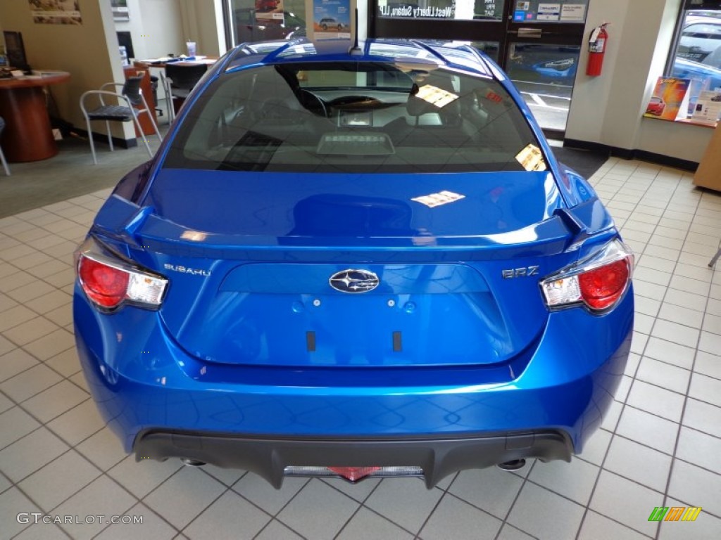 2013 BRZ Limited - WR Blue Pearl / Black Leather/Alcantara photo #4