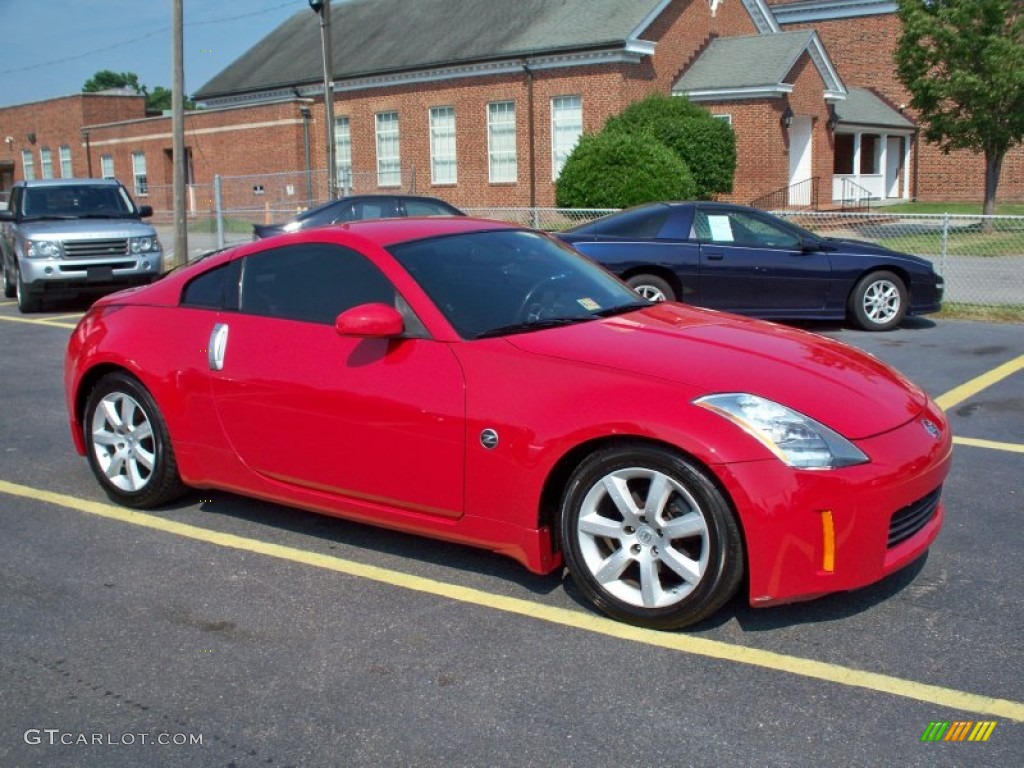2005 350Z Touring Coupe - Redline / Charcoal photo #1