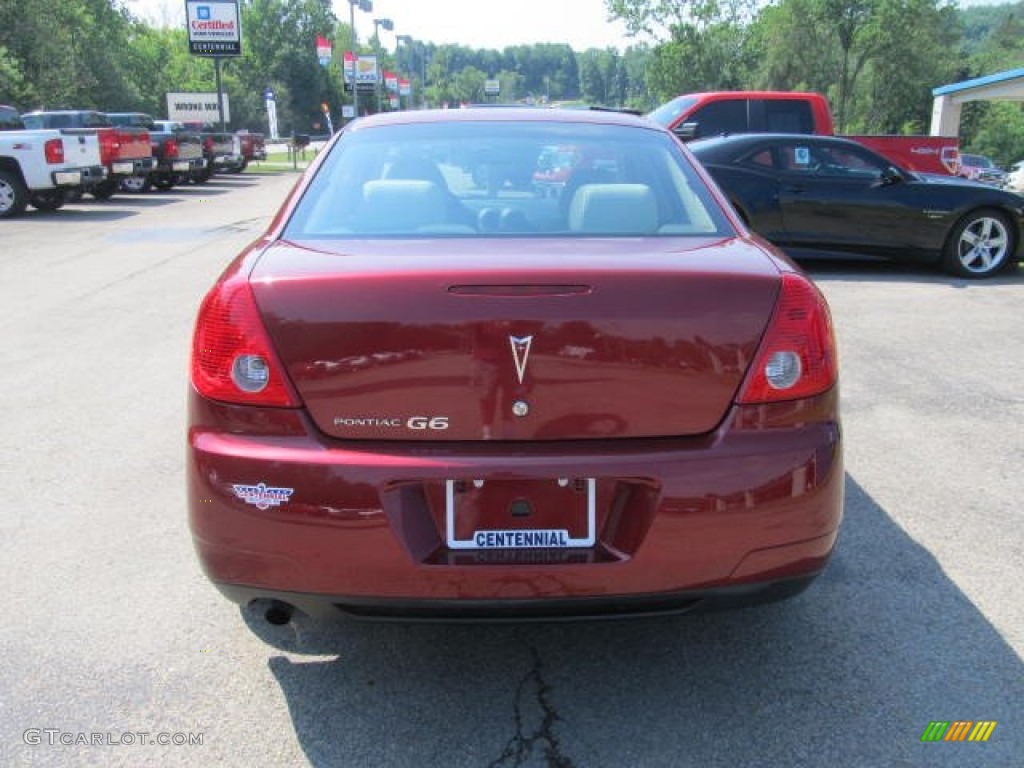 2010 G6 Sedan - Performance Red Metallic / Light Titanium photo #4