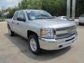 2012 Silver Ice Metallic Chevrolet Silverado 1500 LT Crew Cab 4x4  photo #5