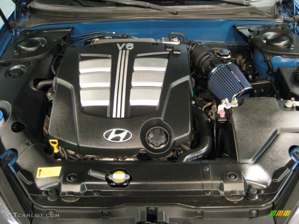 2007 Hyundai Tiburon SE 2.7 Liter DOHC 24 Valve V6 Engine Photo #66824690