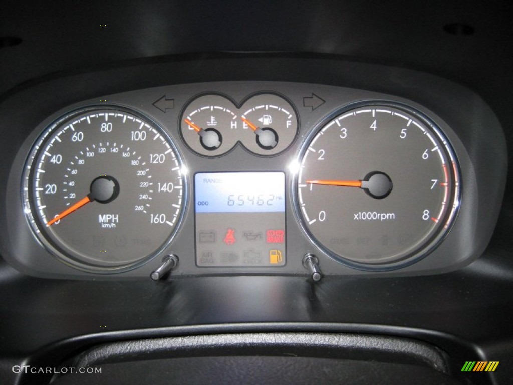 2007 Hyundai Tiburon SE Gauges Photo #66824795