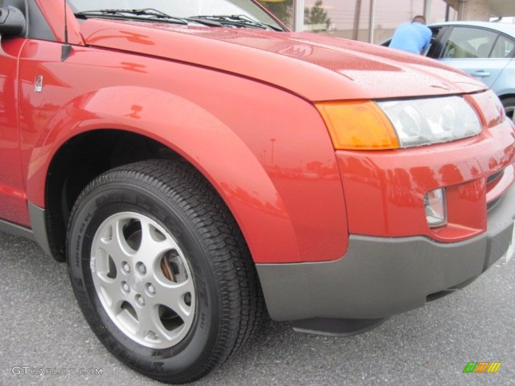 2002 VUE V6 AWD - Orange / Light Tan photo #4