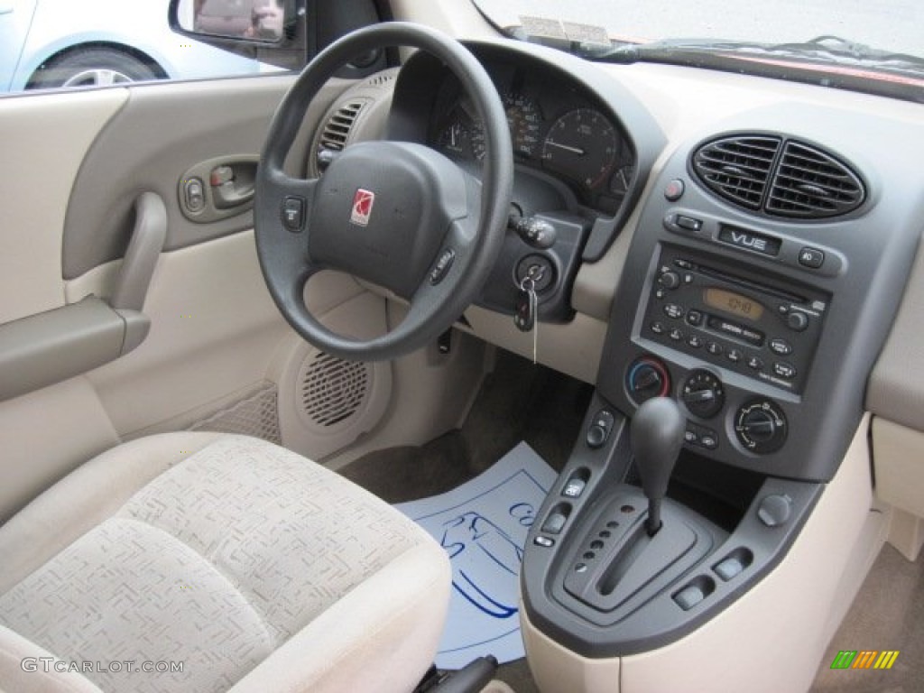 2002 VUE V6 AWD - Orange / Light Tan photo #7