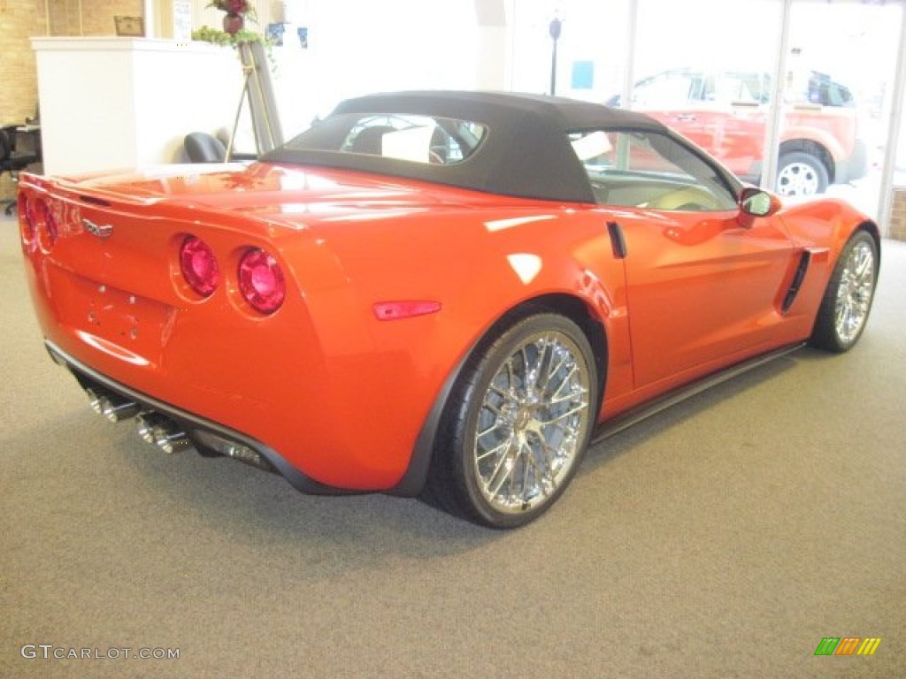 Inferno Orange Metallic 2013 Chevrolet Corvette 427 Convertible Collector Edition Heritage Package Exterior Photo #66825023