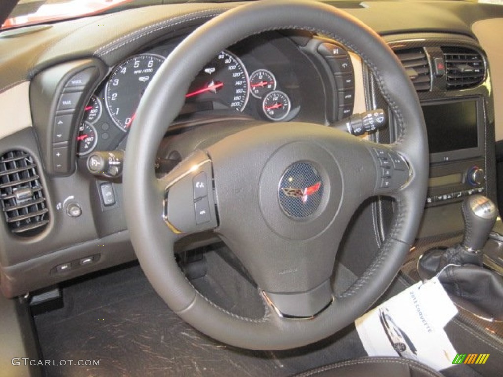 2013 Chevrolet Corvette 427 Convertible Collector Edition Heritage Package Steering Wheel Photos