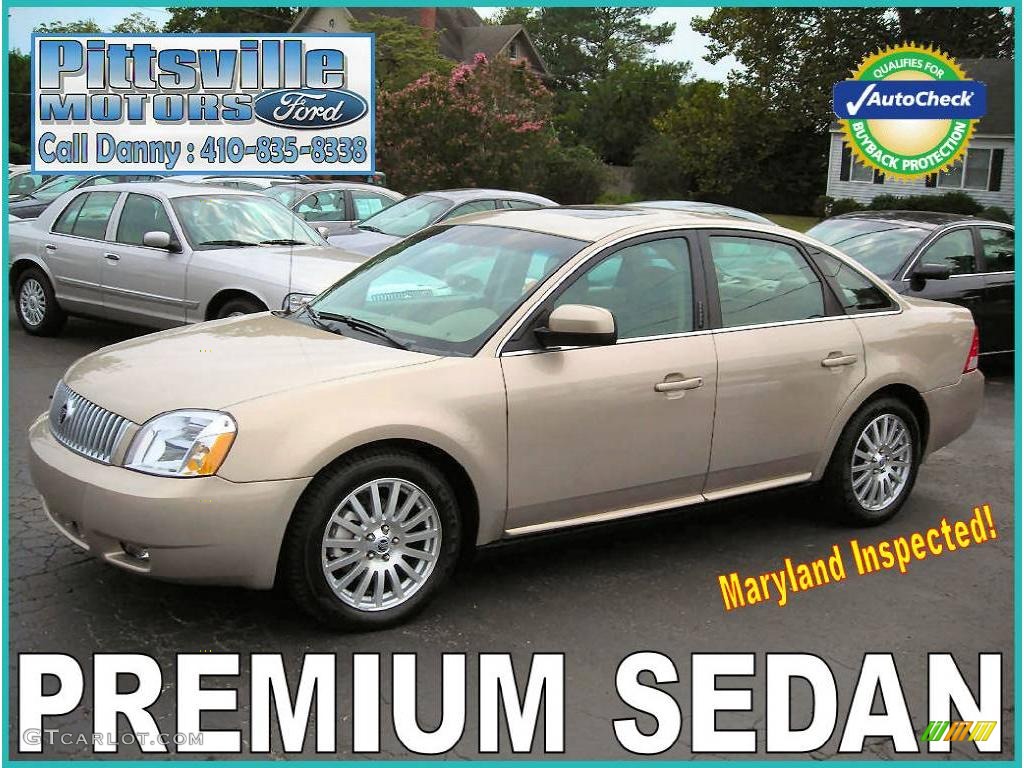 2007 Montego Premier - Dune Pearl Metallic / Pebble photo #1