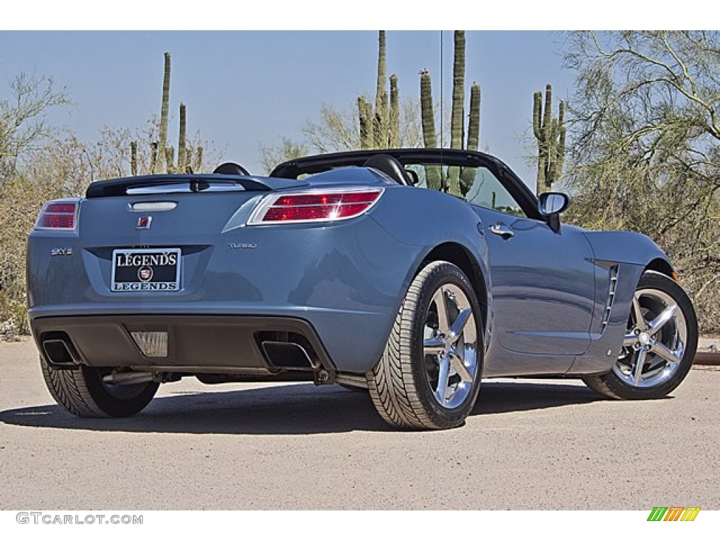 2008 Sky Red Line Roadster - Bluestone / Tan photo #8