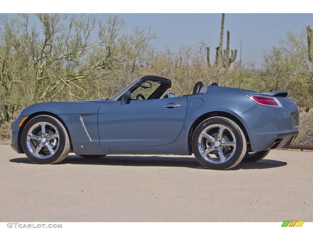 2008 Sky Red Line Roadster - Bluestone / Tan photo #13