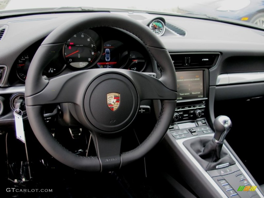 Black Interior 2012 Porsche New 911 Carrera Coupe Photo #66826796