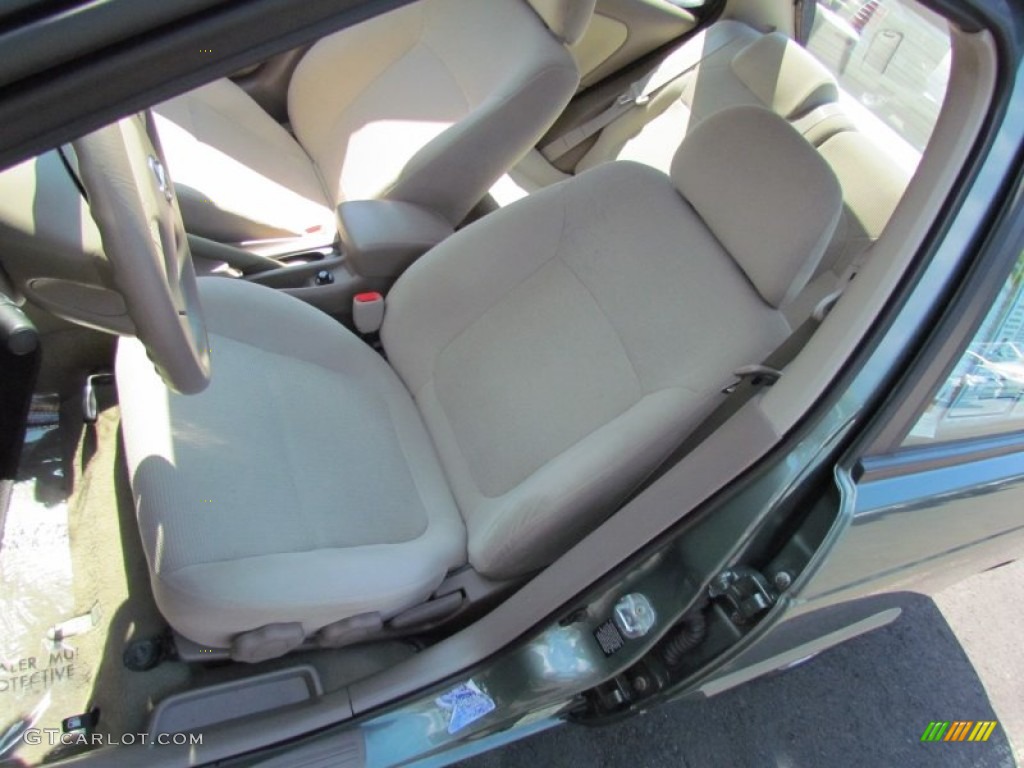 2005 Sentra 1.8 S - Jaded Green / Taupe photo #17