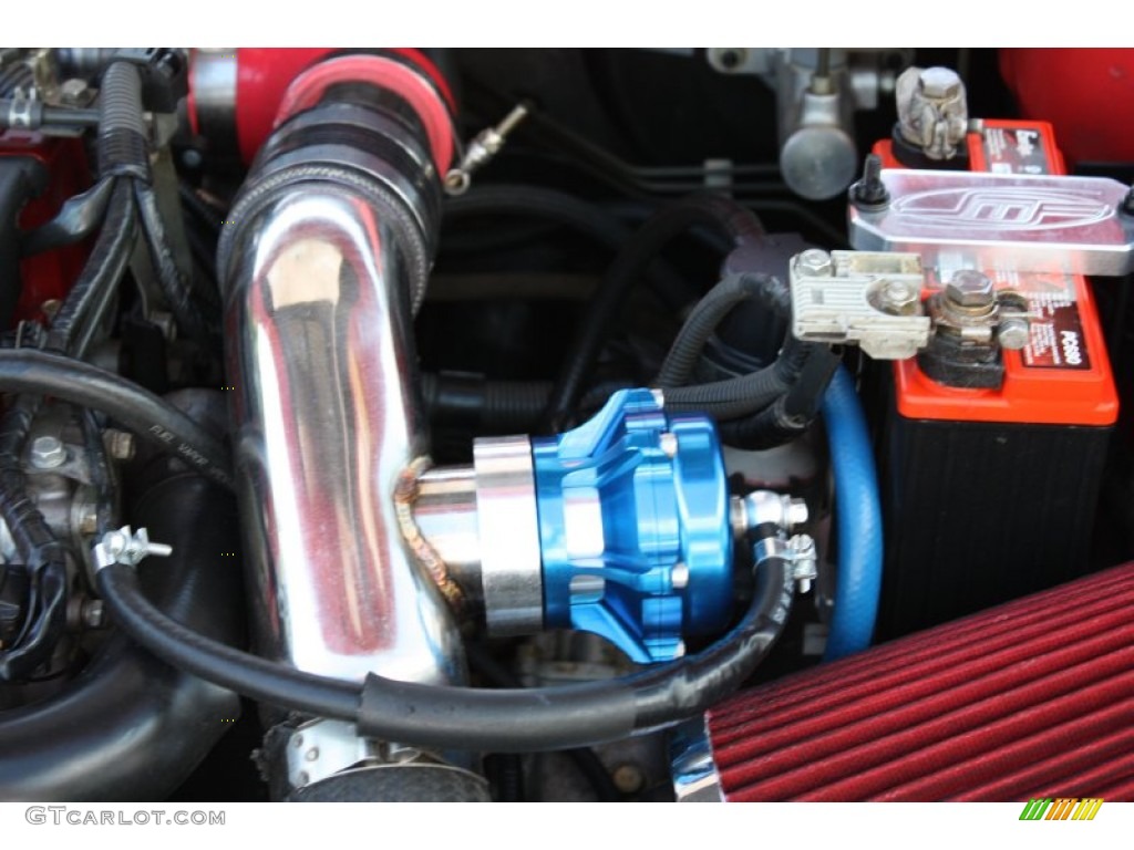 2003 Lancer Evolution VIII - Rally Red / Black/Blue photo #51