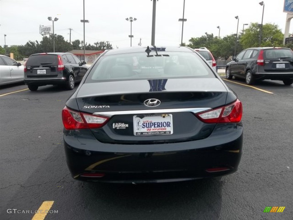 2013 Sonata GLS - Pacific Blue Pearl / Gray photo #4