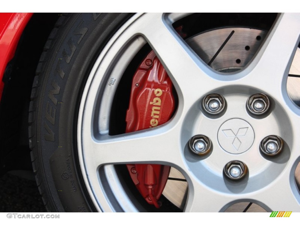 Brembo Brake Caliper 2003 Mitsubishi Lancer Evolution VIII Parts