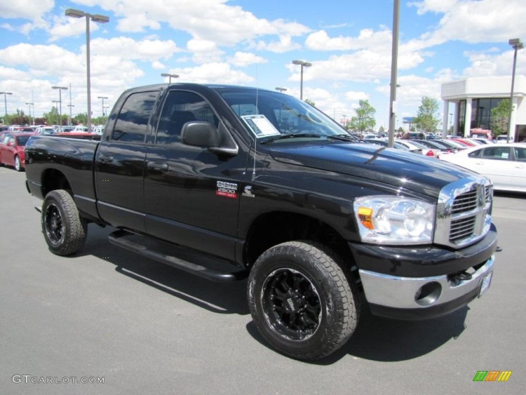 Brilliant Black Crystal Pearl Dodge Ram 2500