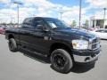 Brilliant Black Crystal Pearl 2008 Dodge Ram 2500 Big Horn Quad Cab 4x4