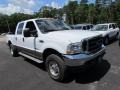 2004 Oxford White Ford F250 Super Duty Lariat Crew Cab 4x4  photo #3