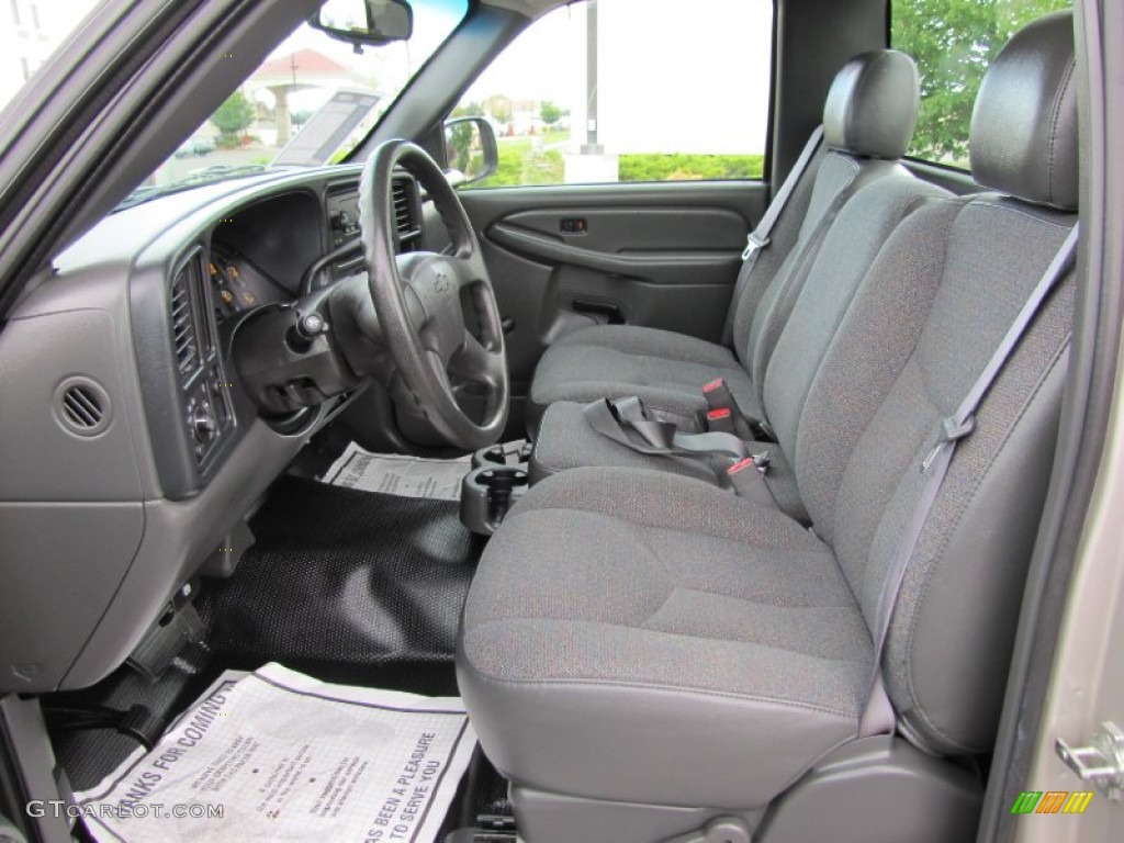 2006 Silverado 1500 Work Truck Regular Cab - Silver Birch Metallic / Dark Charcoal photo #8