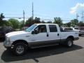 2004 Oxford White Ford F250 Super Duty Lariat Crew Cab 4x4  photo #13