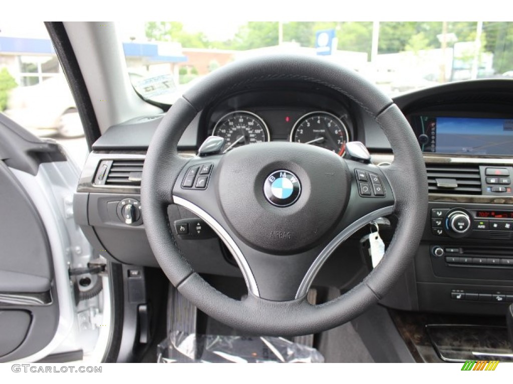 2009 3 Series 328xi Coupe - Titanium Silver Metallic / Black photo #14