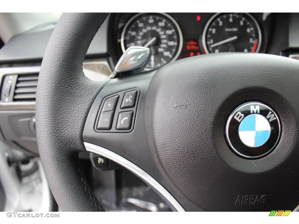 2009 3 Series 328xi Coupe - Titanium Silver Metallic / Black photo #15