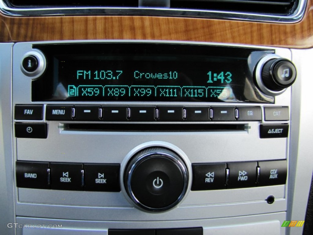 2009 Chevrolet Malibu LT Sedan Audio System Photo #66830123