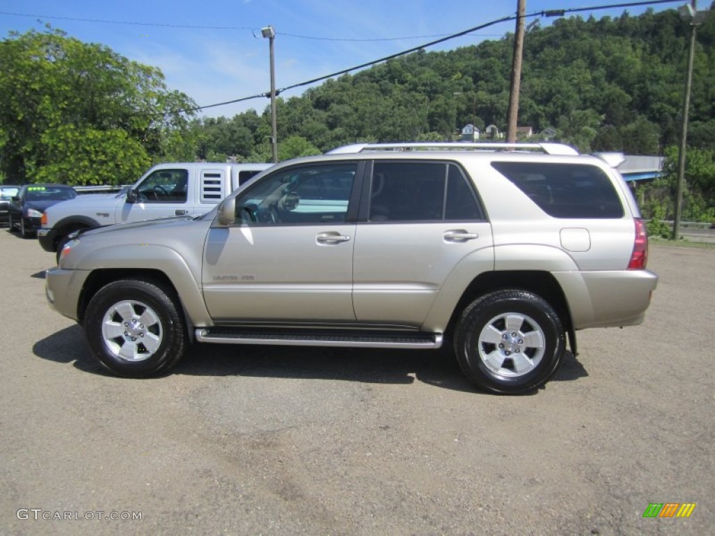 2004 4Runner Limited 4x4 - Dorado Gold Pearl / Stone photo #2