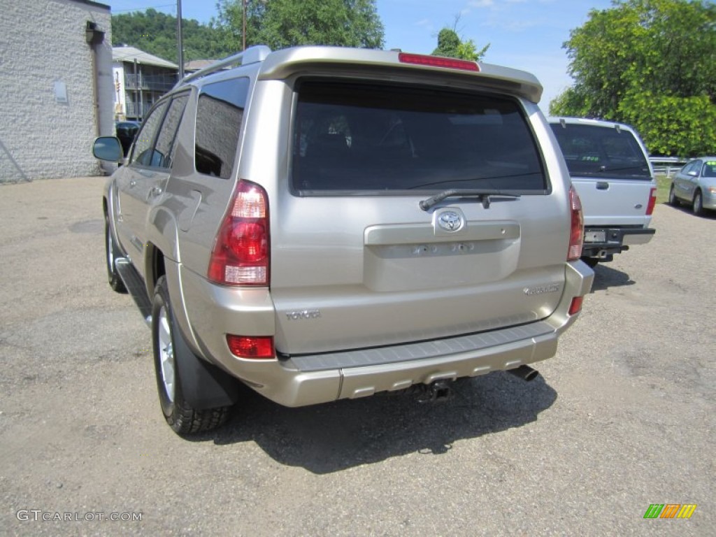 2004 4Runner Limited 4x4 - Dorado Gold Pearl / Stone photo #4