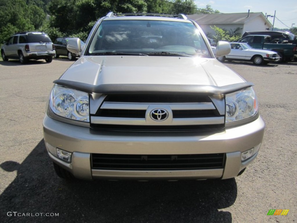 2004 4Runner Limited 4x4 - Dorado Gold Pearl / Stone photo #11