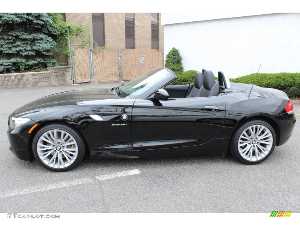 Jet Black 2009 BMW Z4 sDrive35i Roadster Exterior Photo #66830903