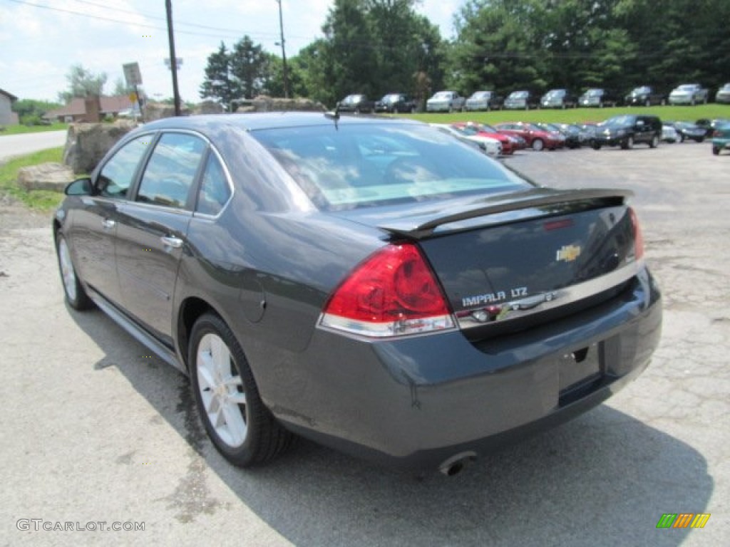 2011 Impala LTZ - Cyber Gray Metallic / Gray photo #6