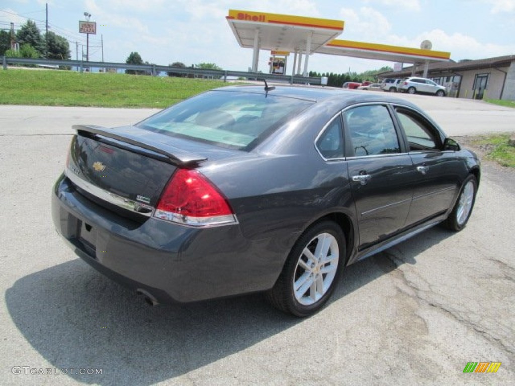 2011 Impala LTZ - Cyber Gray Metallic / Gray photo #9